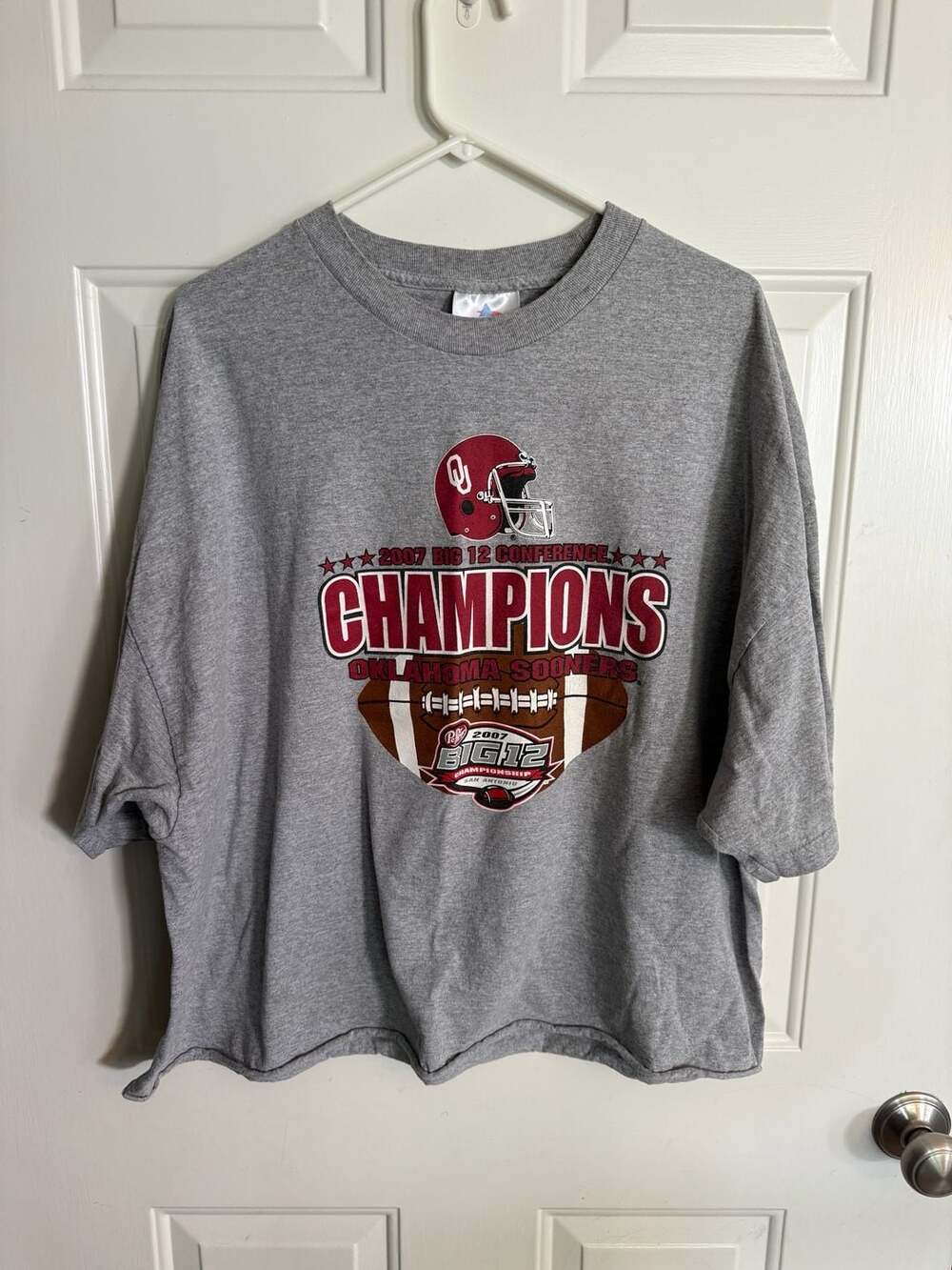 Tri-Lake Inc. Sportswear Oklahoma Sooners 2007 Big 12 Champions T-Shirt